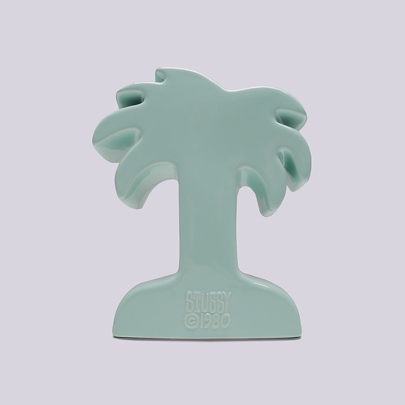  зеленая ваза Stussy Palm Ceramic Vase 138628-seafoam - цена, описание, фото 1